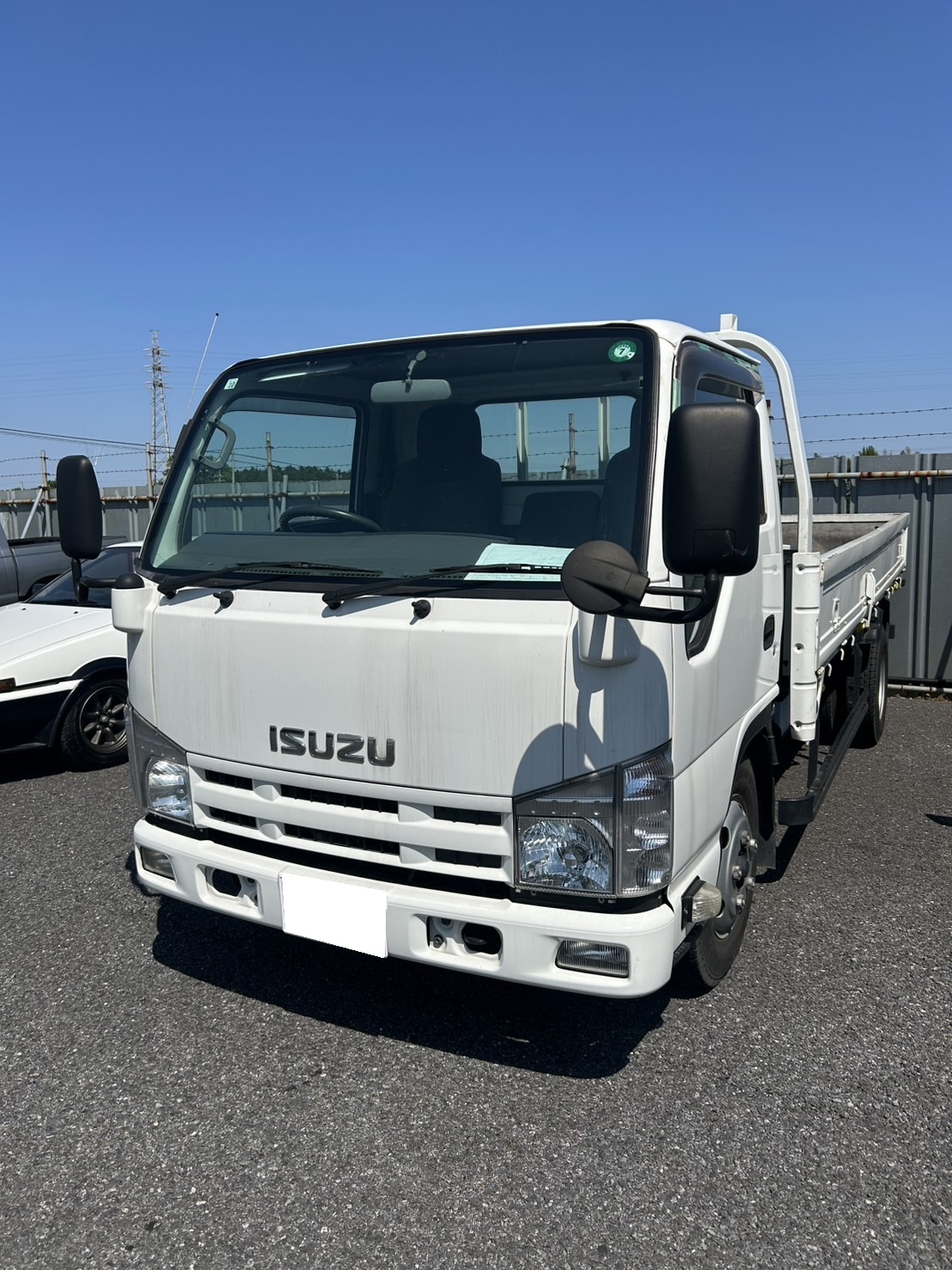 いすゞエルフ　エアコン修理
