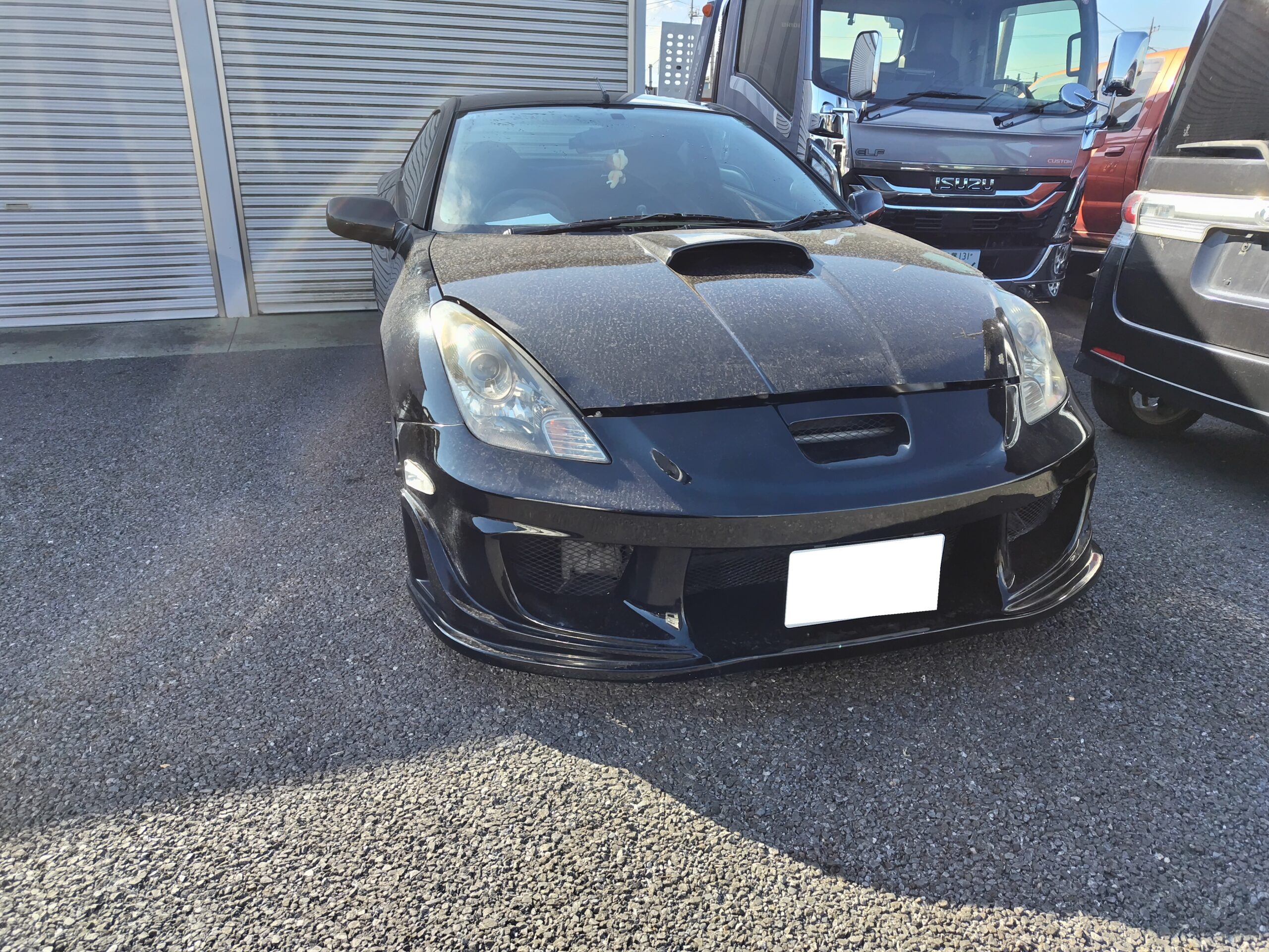 トヨタセリカ  ヒーター修理です。